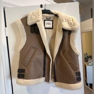 Zara Combination Fleece Size Small